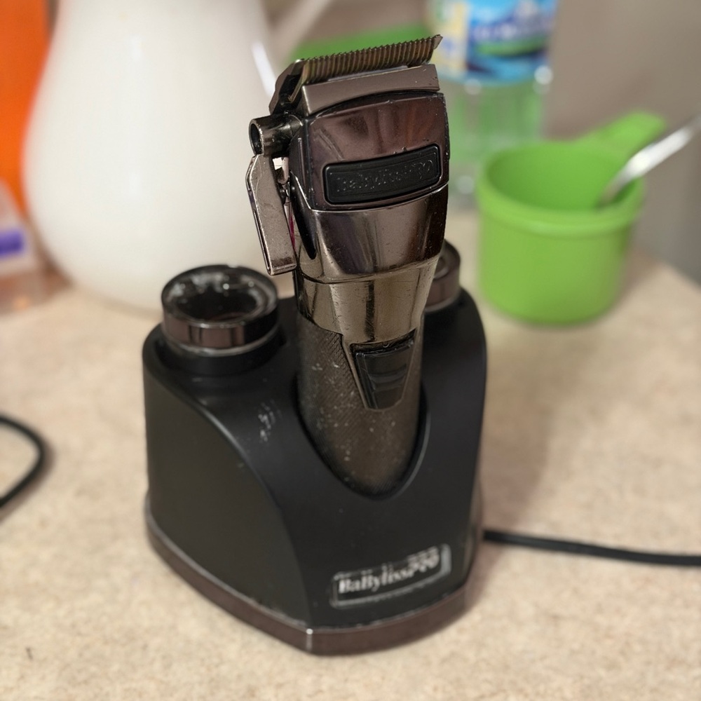 BaByliss Black and Silver Hair Clipper
